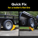 Camco Curved Trailer Aid with Chock and Pad Leveler Camper RV Travel Trailer New