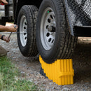 Camco Curved Trailer Aid with Chock and Pad Leveler Camper RV Travel Trailer New