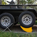 Camco Curved Trailer Aid with Chock and Pad Leveler Camper RV Travel Trailer New