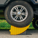Camco Curved Trailer Aid with Chock and Pad Leveler Camper RV Travel Trailer New