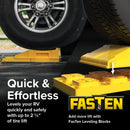 Camco FasTen RV Leveling Ramps Camper Travel Trailer Pop Up Camping Accessories