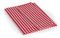 52"X84" Red White Gingham Tablecloth Pinic Folding Camper RV Vinyl Table Spread-19901