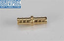 Brass Coupling 3/8" PEX Fitting RV Camper Plumbing