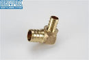 Brass Reducing Elbow 3/4" x 1/2" PEX Fitting RV Camper Plumbing