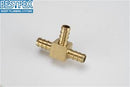 Brass Tee 3/8" PEX Fitting RV Camper Plumbing