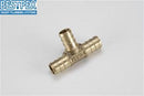 Brass Tee 1/2" PEX Fitting RV Camper Plumbing