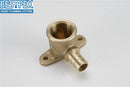 Brass Drop Ear Elbow 1/2" x 1/2" (3 Ear) PEX Fitting RV Camper Plumbing