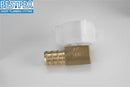 Brass Swivel Elbow 3/8" x 1/2" Female Swivel Plastic Nut PEX Fitting RV