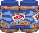 2 JARS Skippy Super Chunk Peanut Butter Spread 2 pk 48 oz Chunky Sandwich