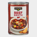 6 Cans Clover Valley Beef Broth Can, 14.5 oz
