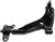 Front Left Lower Control Arm and Ball Joint Assembly for Suzuki Verona