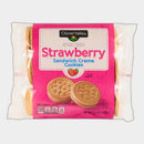 Clover Valley Strawberry Sandwich Creme Cookies, 11.8 oz