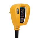Camco PowerGrip Dogbone 12" 30A Male 15A Female Analyzer Surge Protect Camper RV