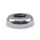 Chrome Horn Button Corvette Crossed Flags Emblem Classic Steering Wheel