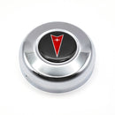 Chrome Horn Button Pontiac Emblem for Classic & Challenger Steering Wheels