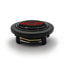 Black Horn Button Chevy Bowtie Black/Red Emblem Signature Steering Wheel