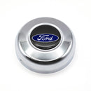 Chrome Horn Button Ford Script Emblem for Classic & Challenger Steering Wheels