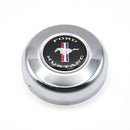 Chrome Horn Button Ford Mustang Running Horse Emblem Classic Steering Wheel