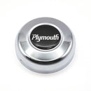 Chrome Horn Button Plymouth Emblem for Classic & Challenger Steering Wheels
