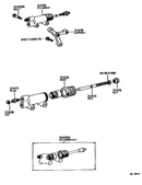 Clutch Slave Cylinder Rebuild Kit for Toyota Land Cruiser 75-85 FJ40 FJ60