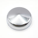 Chrome Horn Button Plain Dome No Logo for Classic & Challenger Steering Wheels