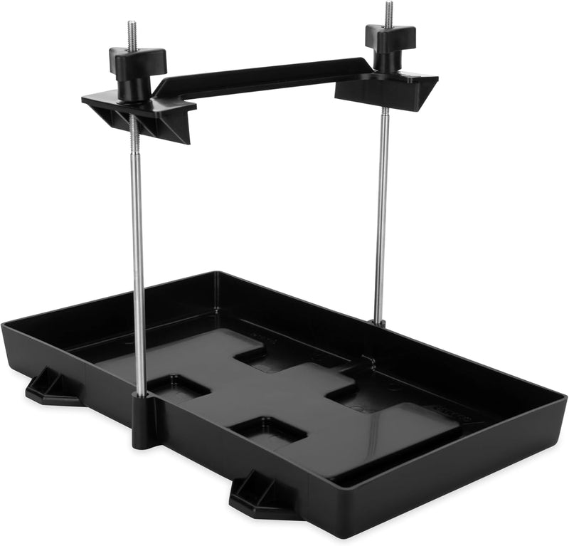 Battery Tray & Hold Down Camper Travel Trailer RV Hot Rod Buggy Tractor Top Post