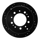 Brake Rotor Rear Left for Lexus LX470 1998–2007 / Toyota Land Cruiser 1998–2007 – 633-76113L