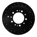 Rear Left Brake Rotor for Lexus LX570 / Toyota Land Cruiser / Toyota Sequoia / Toyota Tundra – 633-76137L