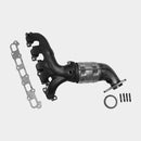 Exhaust Manifold With Integrated Catalytic Converter for Isuzu i-370