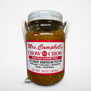 Mrs. Campbell's Sampler 3 Jars Chow Chow Regular Hot Sweet Vidalia Onion Relish