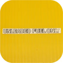 Unleaded Fuel Decal For Toyota Land Cruiser FJ40 FJ60 Sticker-0