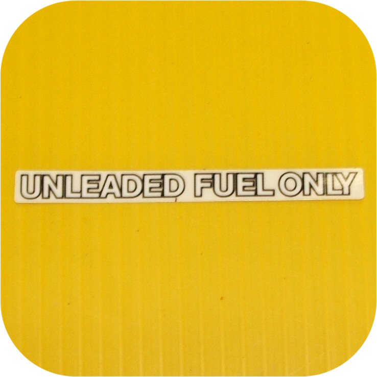 Unleaded Fuel Decal For Toyota Land Cruiser FJ40 FJ60 Sticker-841