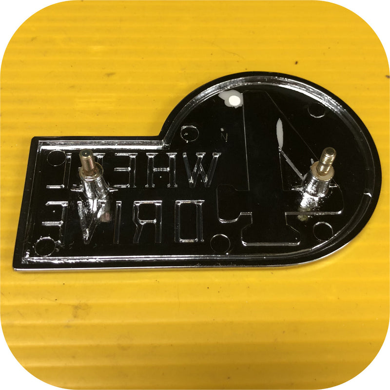 Rear 4WD emblem Toyota Land Cruiser FJ40 E to 1/79-21824