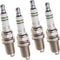 4 Spark Plugs for Daihatsu Rocky FR 7 DCX-0