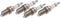 4 Spark Plugs for Daihatsu Rocky FR 7 DCX-6811