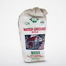 2 Bags of Moss Water Ground White Corn Meal, 2 lb