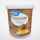 4 Jars Great Value Chocolate Frosting 16 oz