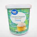 4 Jars Great Value Cream Cheese Frosting 16 oz