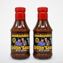 John Boy and Billy's Hot & Spicy Barbecue Grillin Sauce, 19 oz