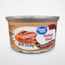 12 Cans of Great Value Chicken & Pork Potted Meat, 3 oz