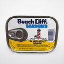 Beach Cliff Sardines in Yellow Mustard Sauce Herring Snack Kipper Fresh