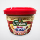 6 Bowls Chef Boyardee Mini-Bites ABC's & 123's Pasta w/ Meatballs Pasta, 7.5 oz
