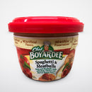6 Bowls of Chef Boyardee Spaghetti and Meatballs Microwave Pasta, 7.5 oz