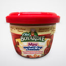 6 Bowls Chef Boyardee Mini-Bites Spaghetti Rings & Meatballs, 7.5 oz