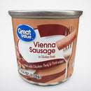 8 Cans of Great Value Vienna Sausage In Chicken Broth Meat, 4.6 oz