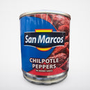 6 Cans of Empacadora San Marcos Chipotle Peppers In Adobo Sauce, 7.5 oz