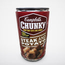 Campbell's Chunky Steak & Potato Soup, 18.8 oz Cans