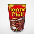 Hormel Chili Chunky Beef with Beans, 15 oz Cans