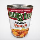 4 Cans of Lucky Leaf Premium Peach Fruit Filling & Topping, 21 oz