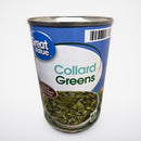 6 Cans of Great Value Collard Greens, 14 oz